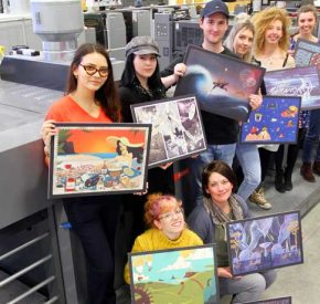 SAPC team up with Falmouth University students for 2019 calendar project