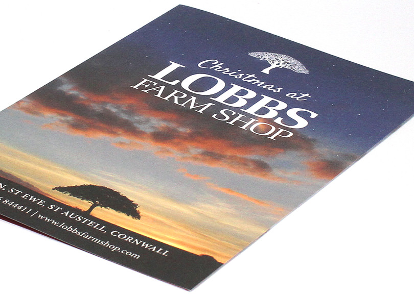 Lobbs Farm Shop Leaflet